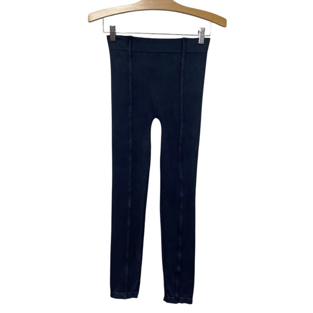 NWT Zara Limitless Contour Collection Leggings Womens Size XS-S Blue Athlesiure
